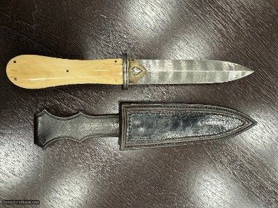 Tim Hancock (MS), Damascus, Dagger