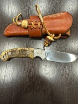Bernard Sparks (Idaho), Drop Point Hunter, Custom Knife - 7 of 13