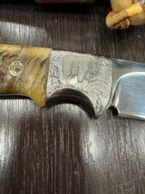 Bernard Sparks (Idaho), Drop Point Hunter, Custom Knife - 9 of 13