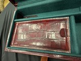 Purdy Marked, Leather Alligator Print, S X S Case - 4 of 8