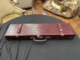 Purdy Marked, Leather Alligator Print, S X S Case - 6 of 8