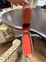 Vintage Lyon & Coulson, Leather Takedown Shotgun Case - 7 of 13