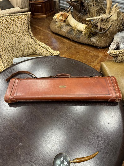Vintage Lyon & Coulson, Leather Takedown Shotgun Case