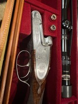 J. Purdy & Sons, Hammerles Sidelock Ejector, .375 H & H (Belted/Rimless) Double Rifle - 6 of 25
