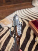 J. Purdy & Sons, Hammerles Sidelock Ejector, .375 H & H (Belted/Rimless) Double Rifle - 12 of 25