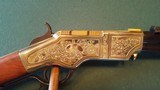Henry. Model 1860 Deluxe Engraved lever action. - 6 of 12