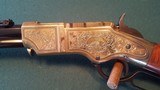 Henry. Model 1860 Deluxe Engraved lever action. - 1 of 12