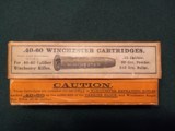 Winchester. 40-60 -210 Gr black powder ammo - 1 of 5