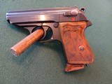 Walther. Model PPK. "K" Suffix semi auto pistol - 1 of 11