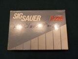 Sig Sauer. Model P226 semi auto pistol - 13 of 14