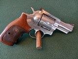 Ruger. Model  Security Six double/ single action Stainless revolver. - 2 of 14