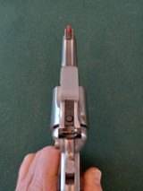 Ruger. Model  Security Six double/ single action Stainless revolver. - 9 of 14