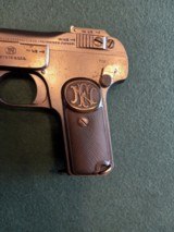 FN Belgium Model 1900 semi auto pistol. - 5 of 15