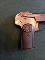 FN Belgium Model 1900 semi auto pistol. - 3 of 15