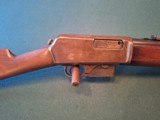 Winchester. Model 1905 semi auto rifle. Cal. 32 WSL. - 6 of 15