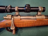 Carl Guntermann. Model German engraved custom Stutzen rifle. - 6 of 15