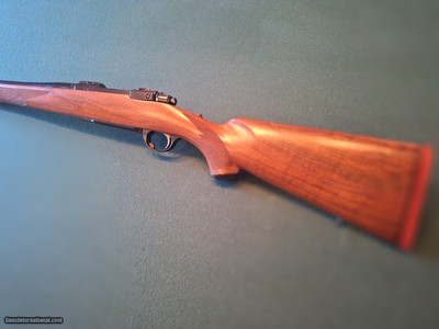 Ruger.  Model 77. Bolt action rifle. Cal. .358 Win.