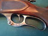 Savage. Model 99-K Deluxe Engraved Takedown Lever Action Rifle. - 5 of 15