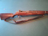 Springfield Model Garand semi auto rifle.