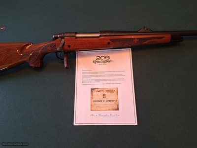 Remington.  Model 700 BDL Classic 200th anniversary bolt action rifle.