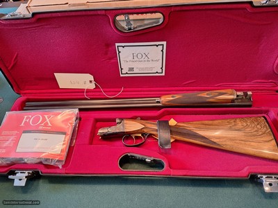 FOX. Grade A SXS shotgun. Cal 20Ga