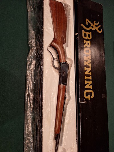 Browning.  Model 65 Lever action rifle. Cal .218 Bee