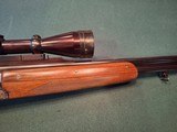 Merkel. Model 201 E O/U Shotgun with custom rifle barrels and scope. - 7 of 15