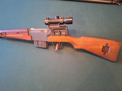 Mas. French MLE 49/56 semi auto rifleWith Sniper Scope - Image 1 of 15