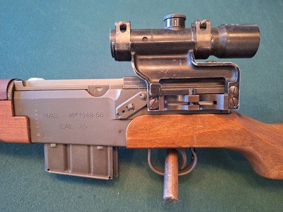 Mas. French MLE 49/56 semi auto rifleWith Sniper Scope - Image 2 of 15
