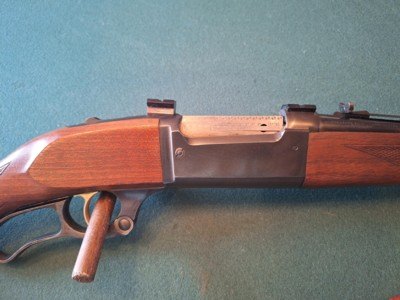 Savage. Model 1899-F (Featherweight) lever action rifle. Cal. 358 Win. - Image 5 of 15