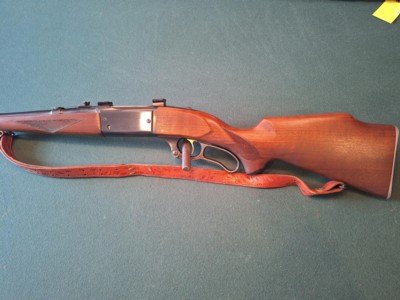 Savage. Model 1899-F (Featherweight) lever action rifle. Cal. 358 Win. - Image 1 of 15