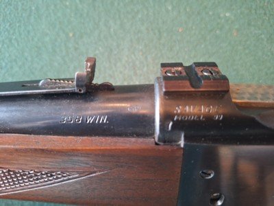 Savage. Model 1899-F (Featherweight) lever action rifle. Cal. 358 Win. - Image 11 of 15