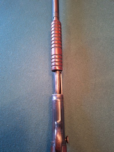 Winchester Model 1890 slid action take down rifle. - Image 11 of 15