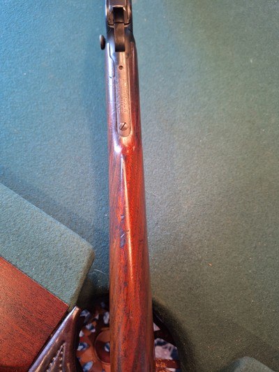 Winchester Model 1890 slid action take down rifle. - Image 10 of 15