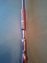 Winchester Model 1890 slid action take down rifle. - Image 11 of 15