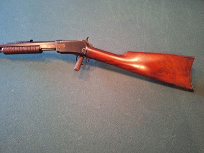Winchester Model 1890 slid action take down rifle. - Image 1 of 15