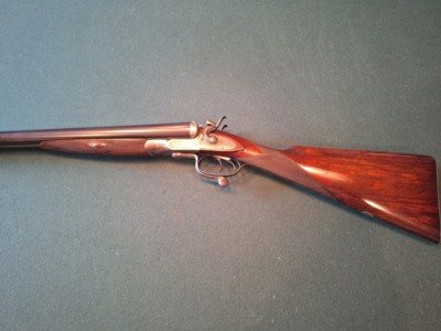 W. AND C. SCOTT 8 BORE HAMMER SHOTGUN. (ca. 1873) Cal. 8 bore. - Image 2 of 15