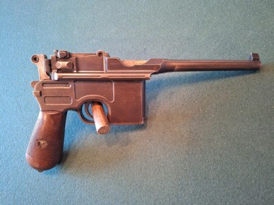 Mauser. Model C-96 (Broom Handle) semi auto pistol - Image 2 of 12