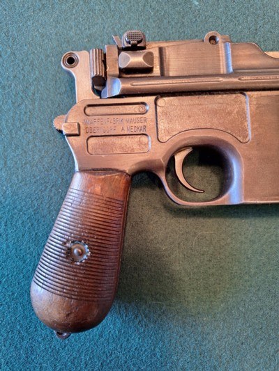 Mauser. Model C-96 (Broom Handle) semi auto pistol - Image 7 of 12