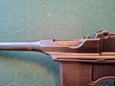 Mauser. Model C-96 (Broom Handle) semi auto pistol - Image 8 of 12