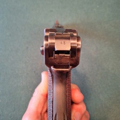 Mauser. Model P-08 Luger semi auto pistol. - Image 9 of 15