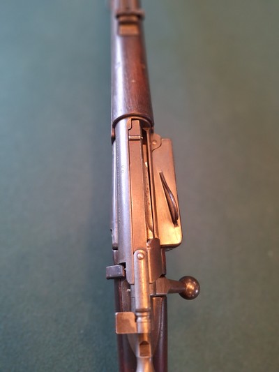 Springfield. Model 1898 Krag bolt action rifle. - Image 8 of 15