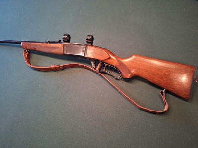 Savage. Model 1899-F (Featherweight) lever action rifle.