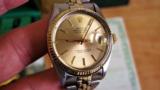 Rolex Classic Datejust 16013 Two-Tone Gold Jubilee Bracelet with all boxes and papers - 9 of 12