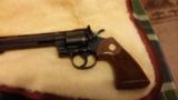 1971 Colt Python,
never fired, 6 inch blue - 1 of 1