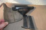 WW2 Walther P38 Pistol AC43 Holster 2 Mags Capture Papers - 8 of 8