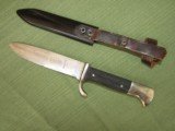 Nice WW2
Early German HJ Hitler Youth Knife with Motto & Sheath - 3 of 8