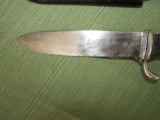 Nice WW2
Early German HJ Hitler Youth Knife with Motto & Sheath - 4 of 8