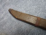 WWII Japanese T-30 Bayonet Matsushita Kinzoku Arsenal Late Wood Scabbard EXC! - 10 of 10