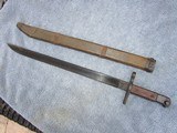 WWII Japanese T-30 Bayonet Matsushita Kinzoku Arsenal Late Wood Scabbard EXC! - 2 of 10